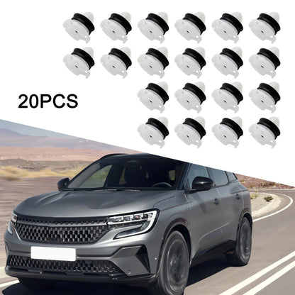 for Easy Mounting Car Door Interior Panel Trim Clips for Renault Set of 20