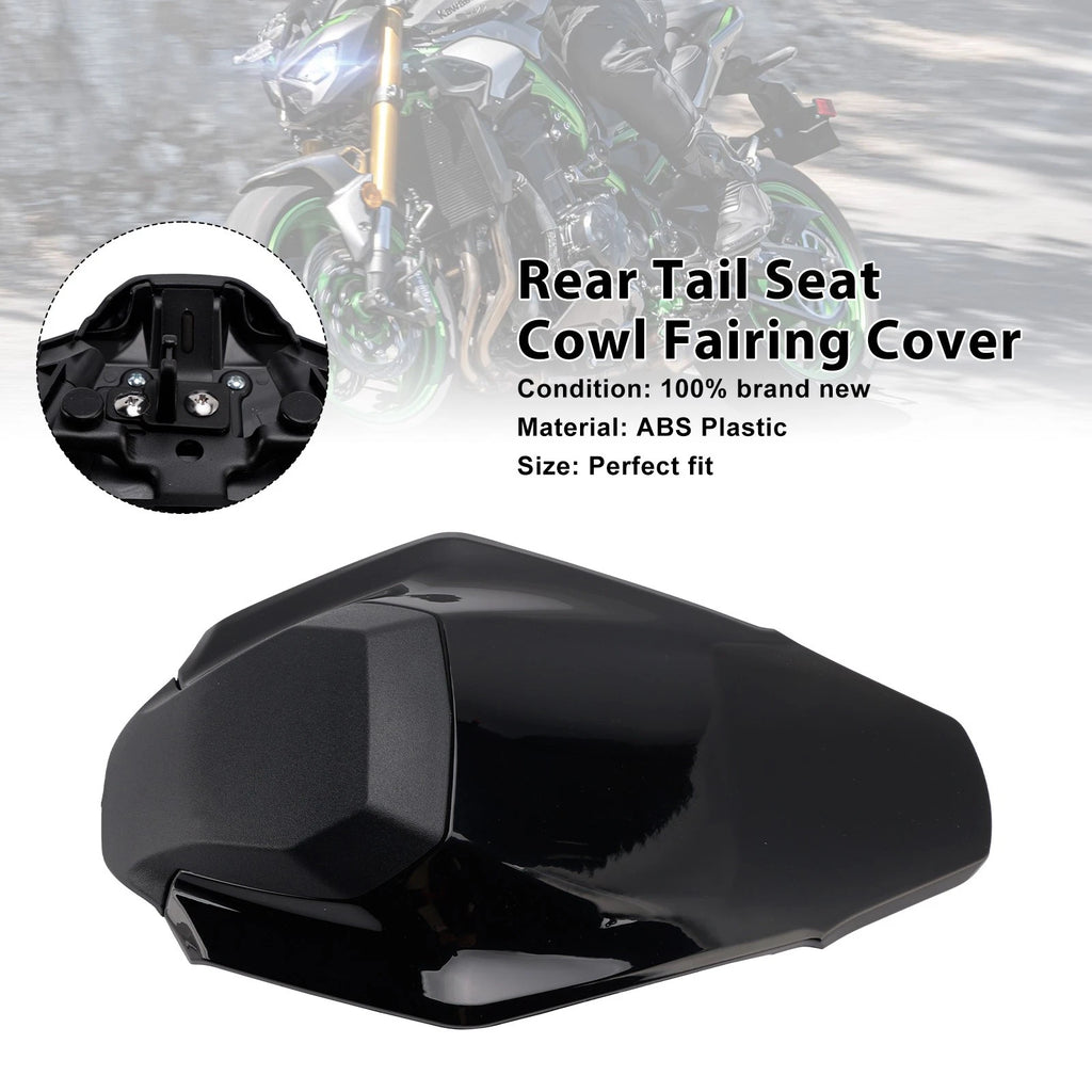 Rear Tail Seat Cowl Fairing Cover for Kawasaki Z900 Z900SE (2025–2026) Black