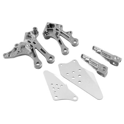 Driver Front Footpeg Foot Rest & Bracket Set for Kawasaki Ninja ZX10R (2004–2005)