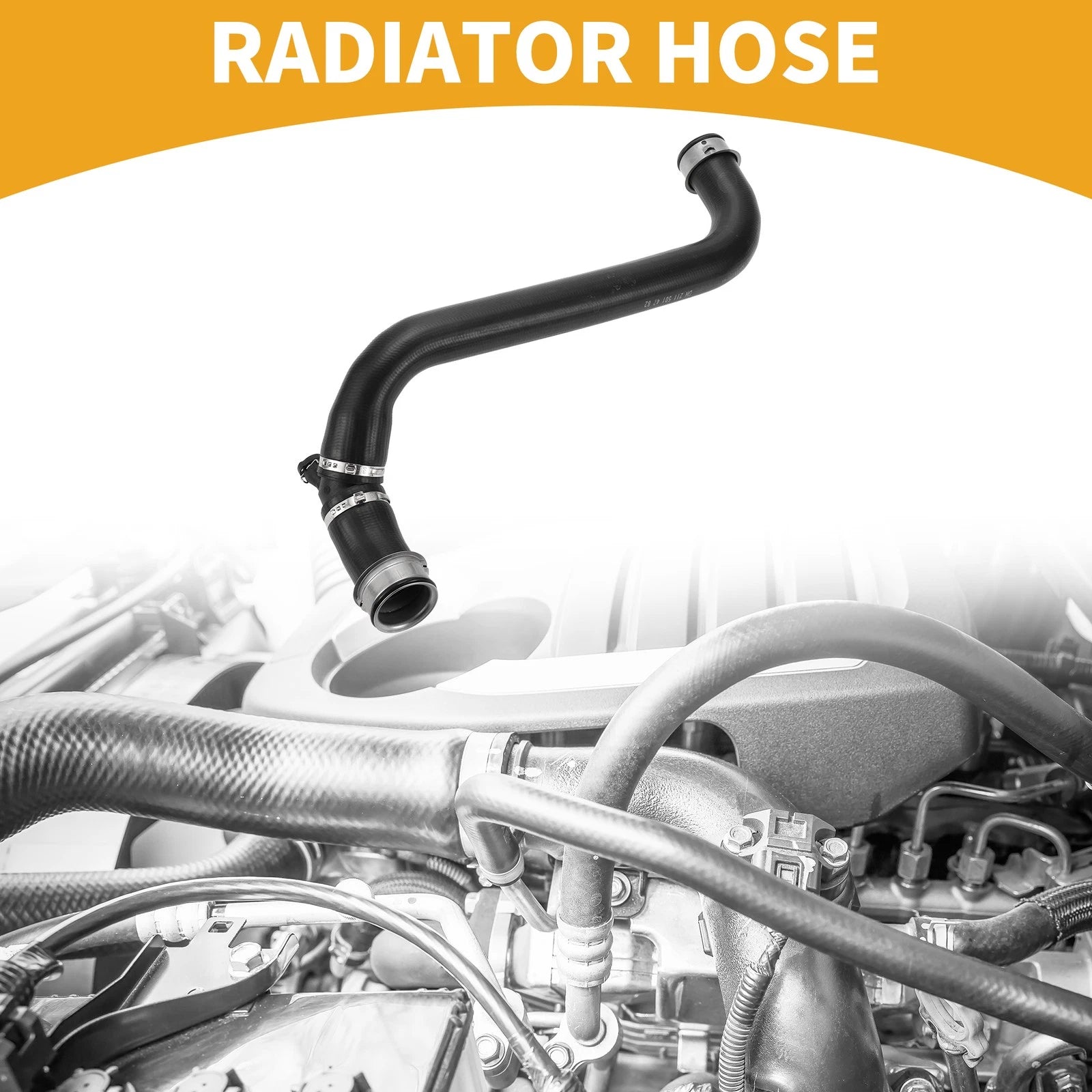 Radiator Hose Replacement for Mercedes Benz E350 W211 S211 (2006–2009)