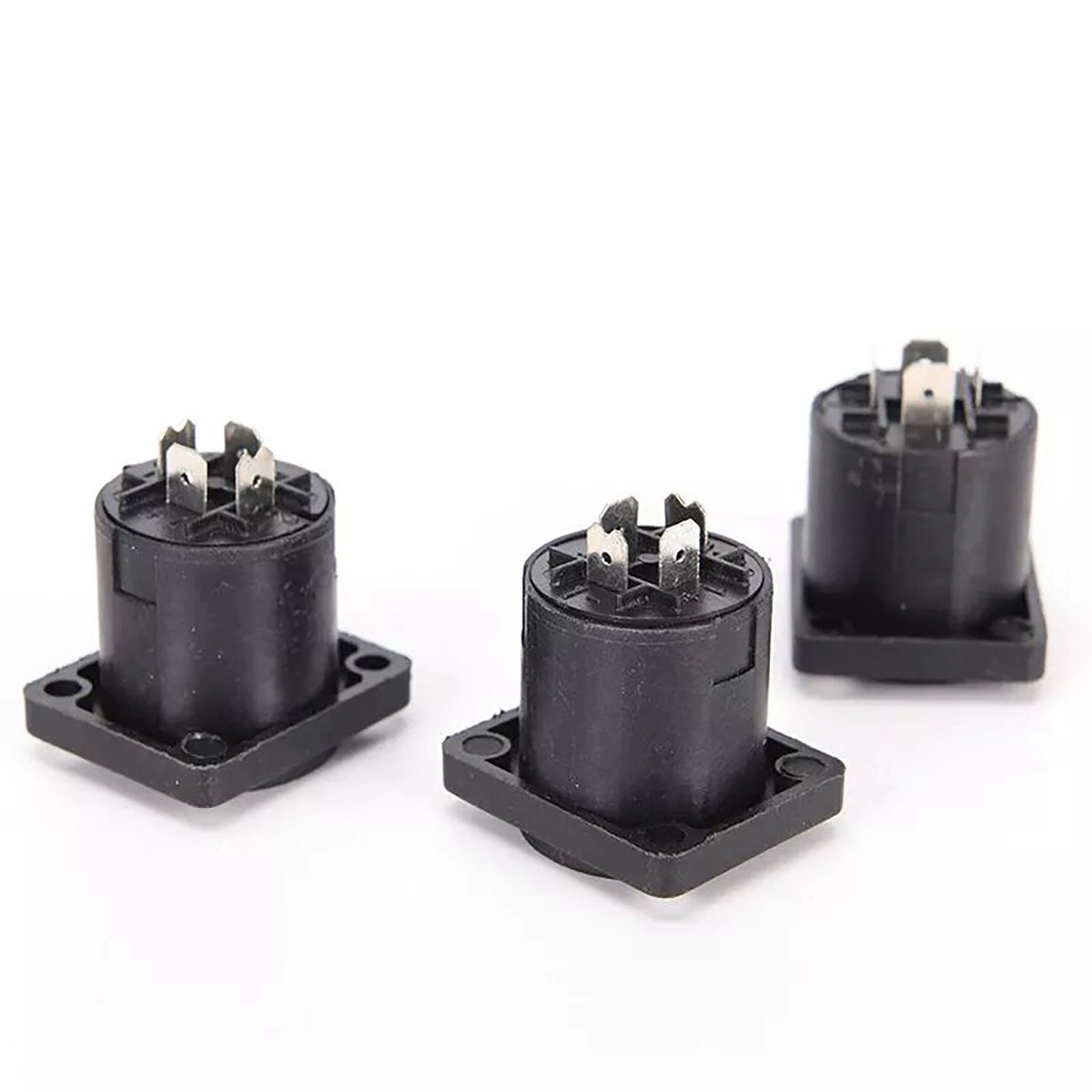 10x Speakon 4-Pin Female Jack Connector for Audio Cable Panel