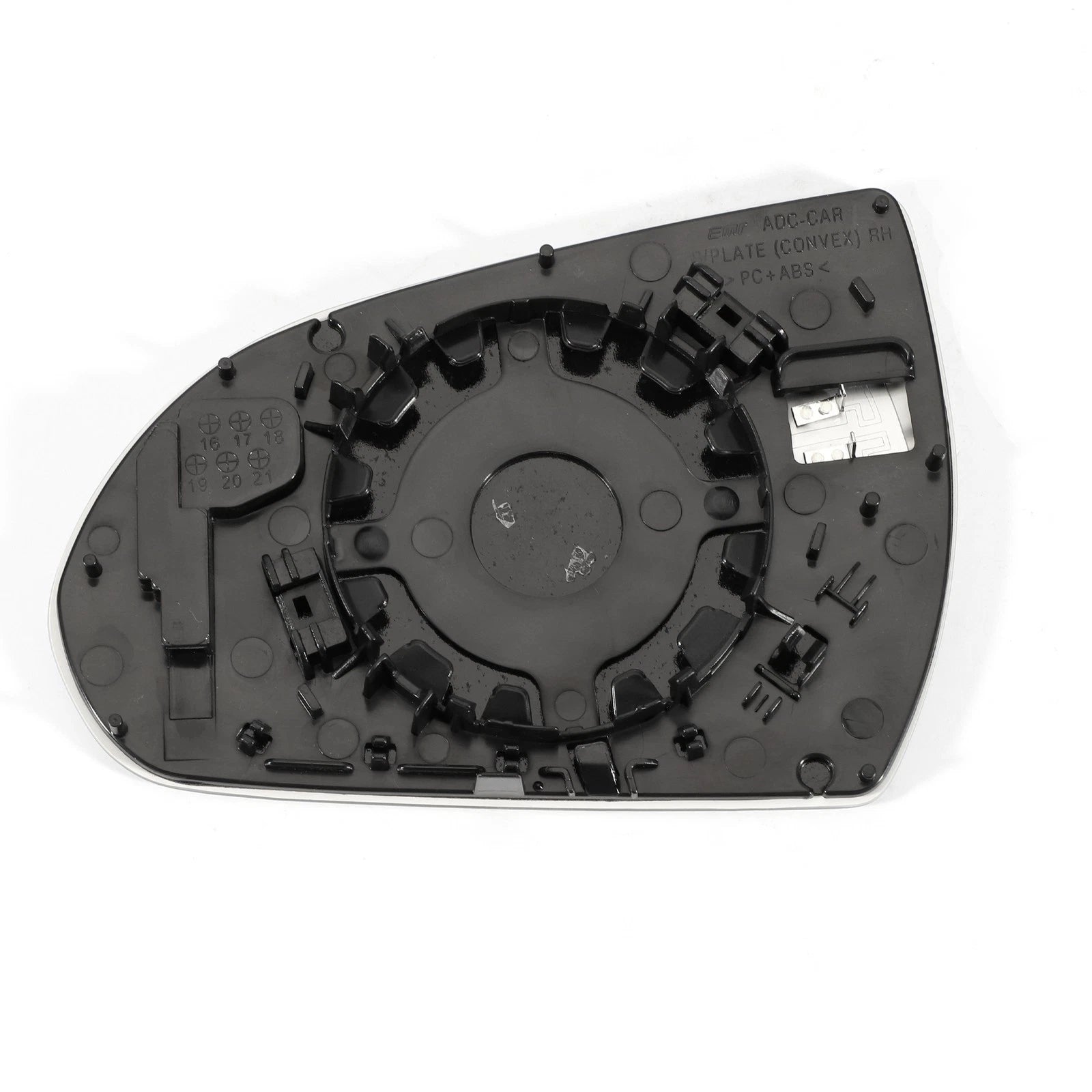 Right Side Mirror Glass with Back Heated for Hyundai Elantra (2015–2018)