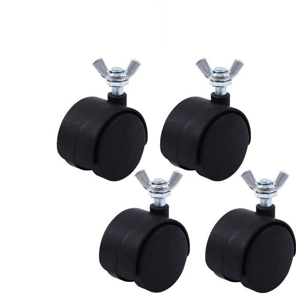 Set of 4 Electric Heater Casters 8mm Thread Diameter