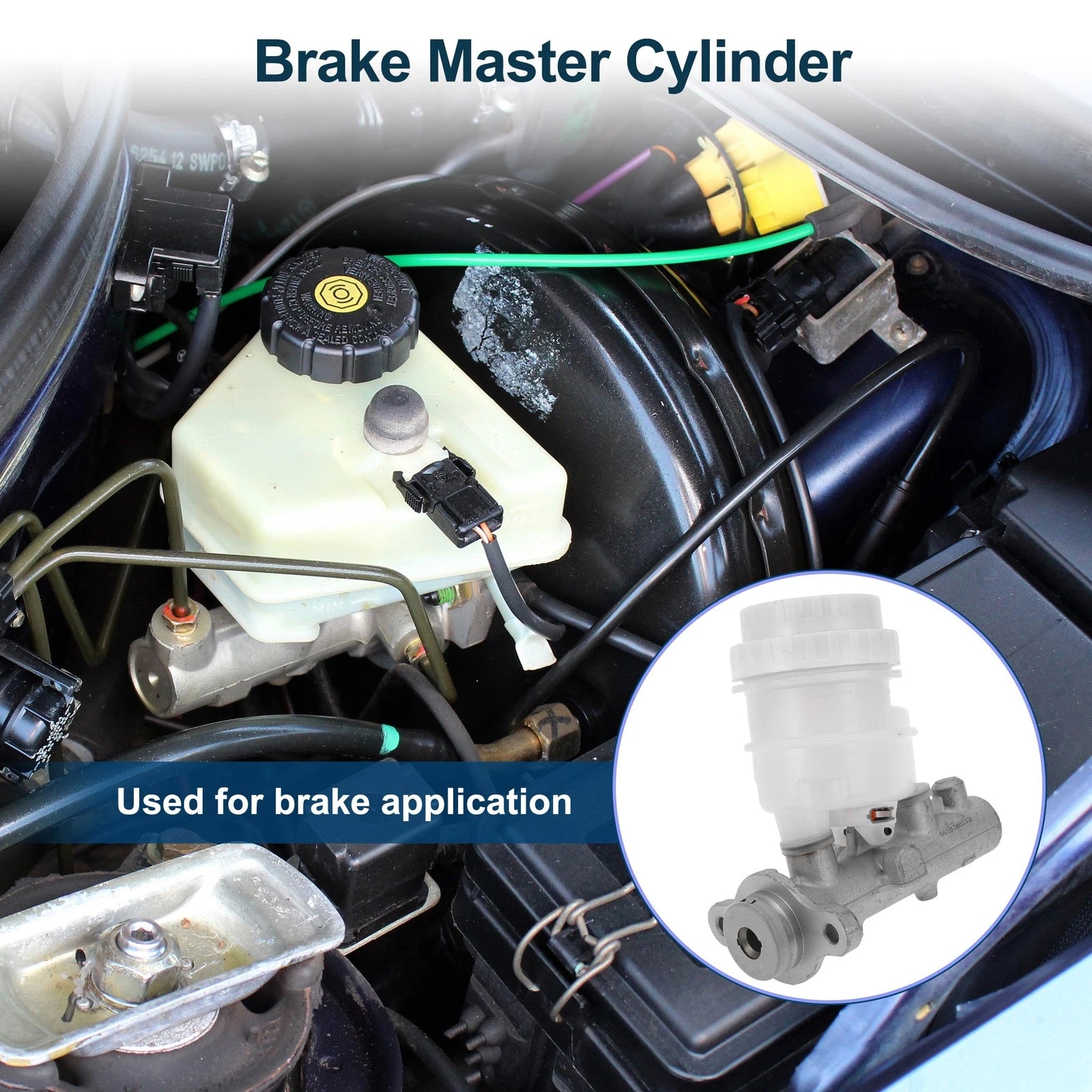 Brake Master Cylinder with Reservoir Replacement for Mitsubishi L200 (2007–2015)