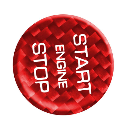 Engine Start Stop Button Trim for Land Rover Discovery Sport (2016–2019) Red