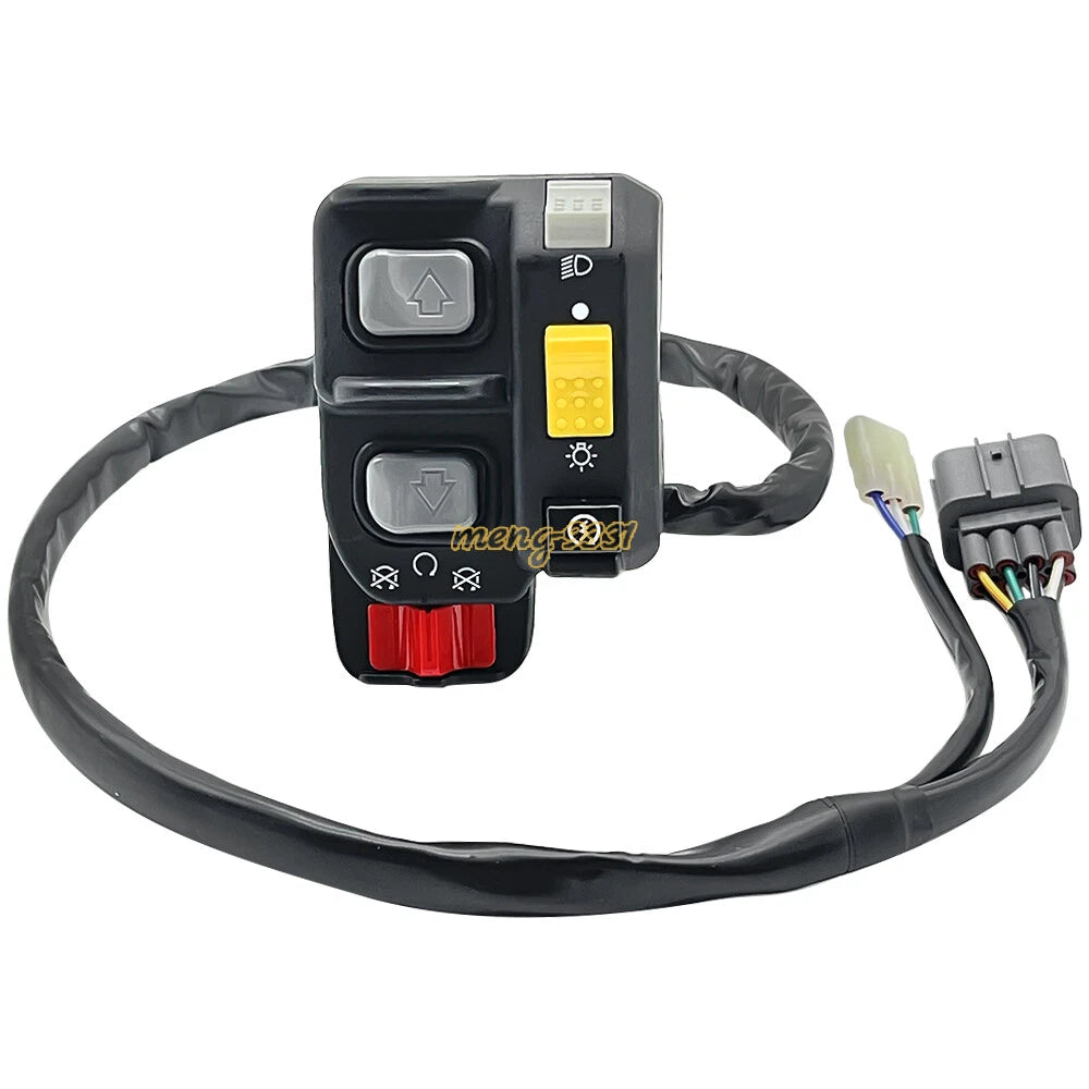 Left Handlebar Start Stop Switch Headlight for Honda Recon 250 TRX250TE (2005–2006)