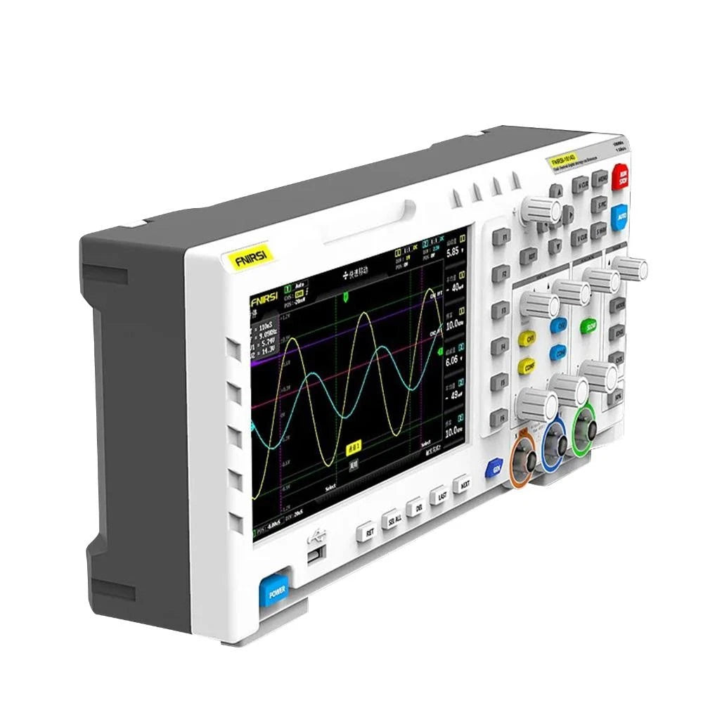 Oscilloscope FNIRSI 1014D 7" TFT LCD Dual Channel 1GSa/s