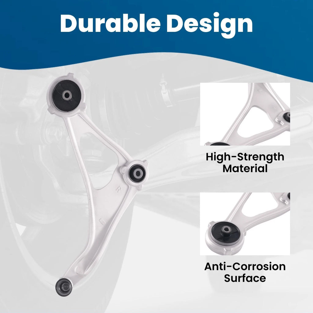 Front Lower Control Arms Assembly Outer Tie Rods for Nissan Altima (2013–2014)