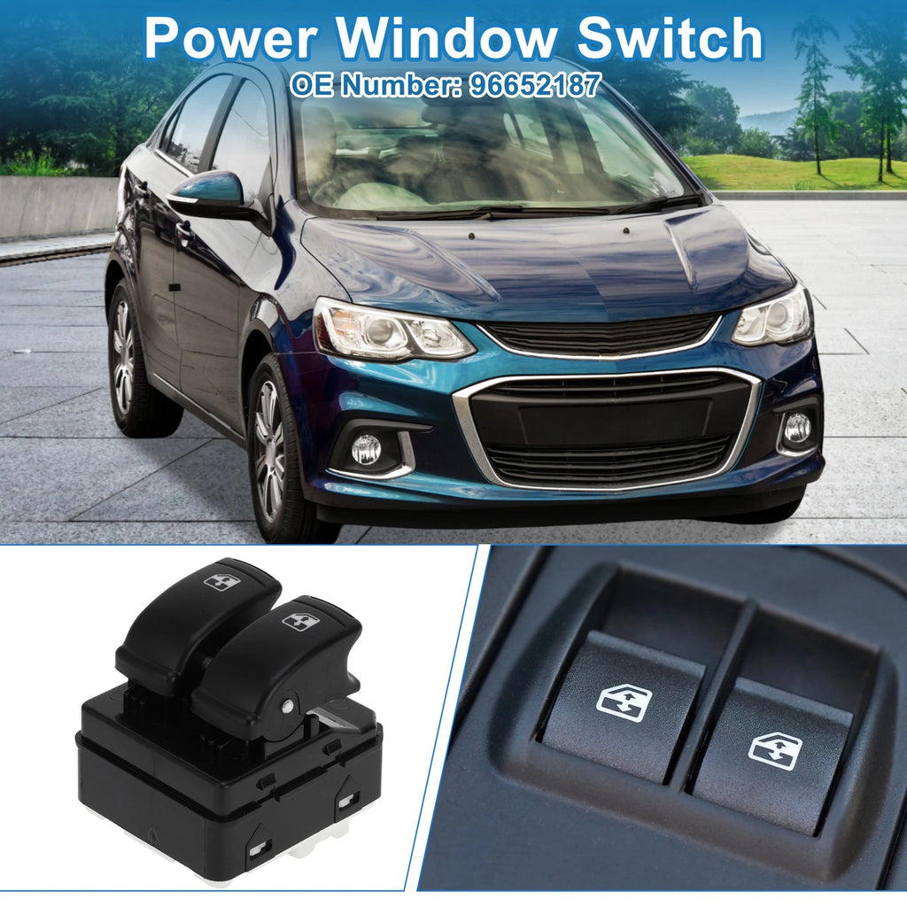 Front Passenger Side Power Window Switch for Chevrolet Aveo (2006–2011)