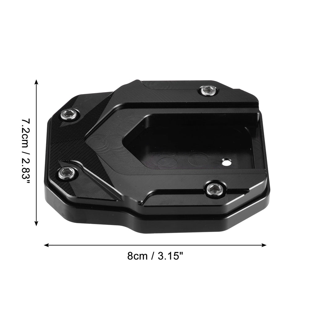Kickstand Plate Pad Aluminum Alloy Replacement Kit with Wrench for BMW (2000–2024)