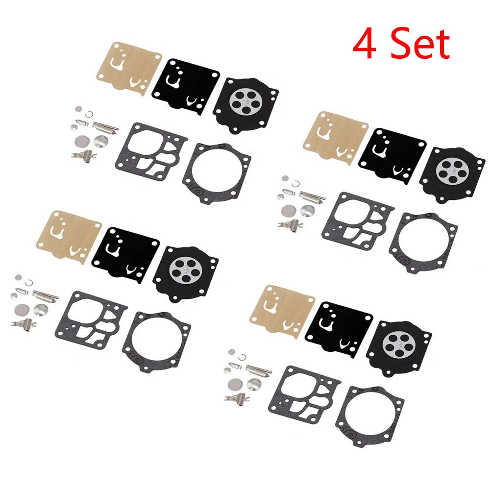 Set of 4 Carburetor Rebuild Kits for Stihl MS660 MS650 064 066 Walbro K15-WJ