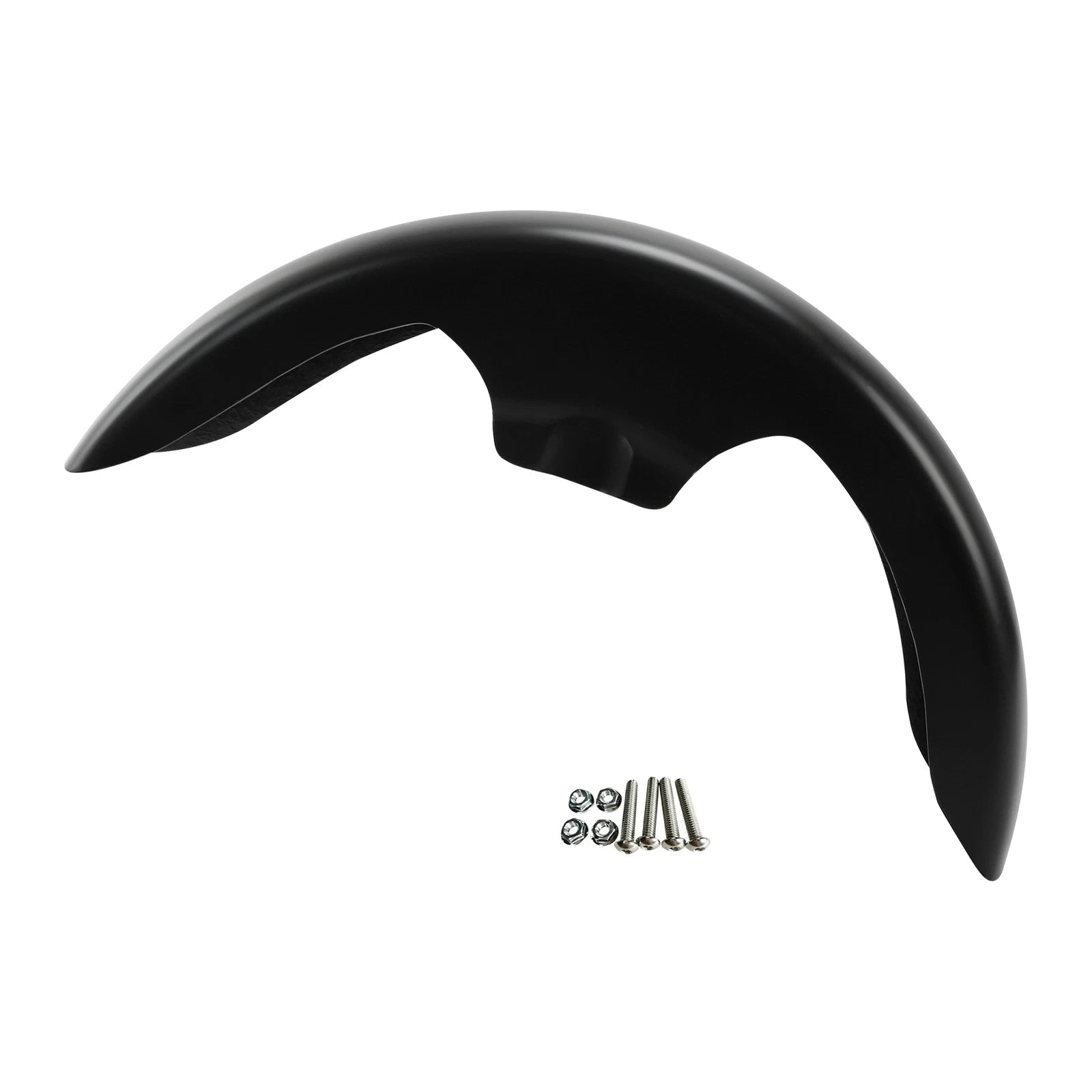 Unpainted Black Front Fender for Harley Electra Glide (2009–2024)