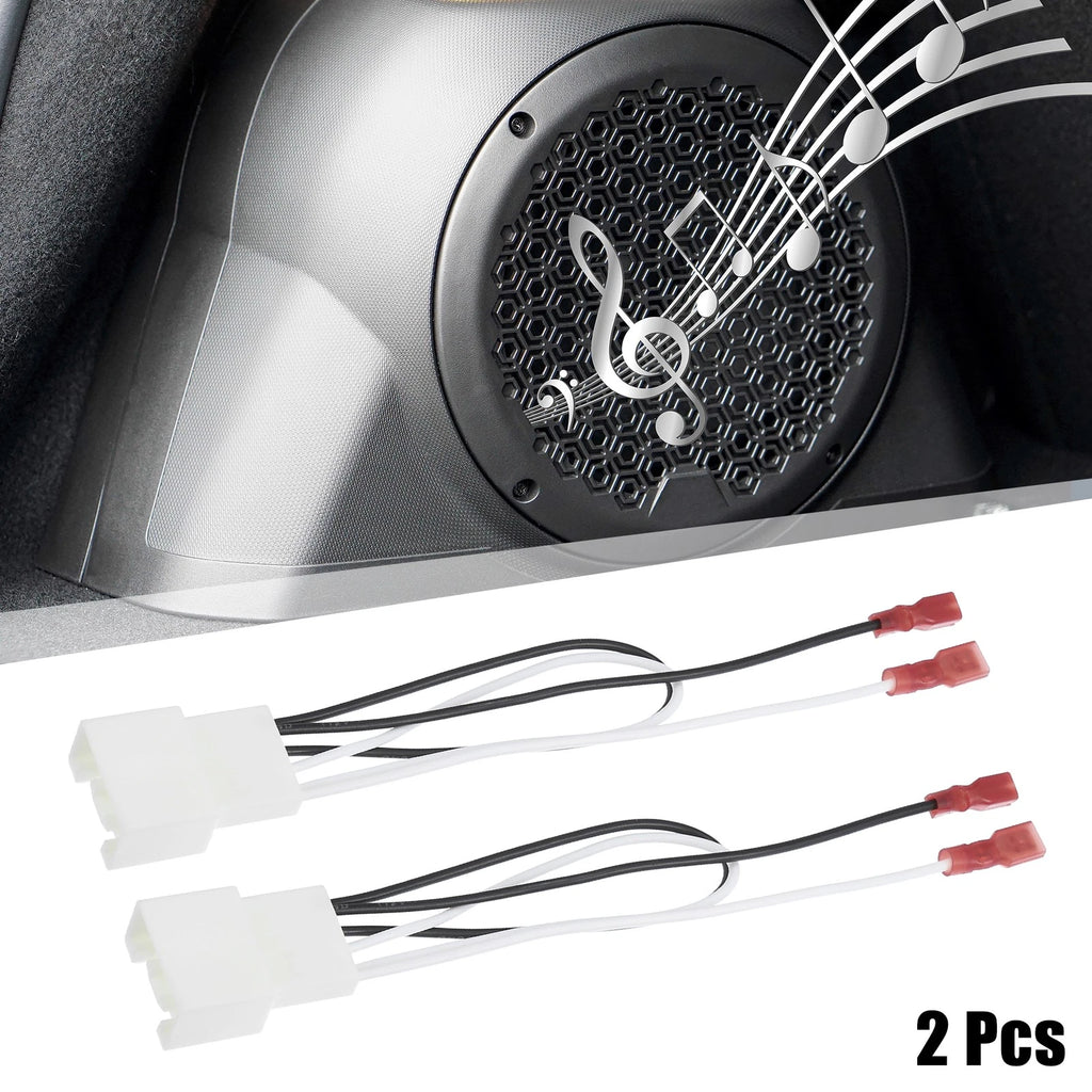 2pcs Speaker Connector Harness Adapter for Ford Bronco Sport Front Door (2021–2024)