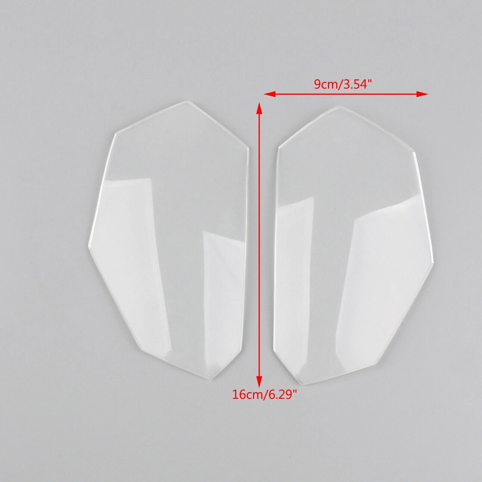 Front Headlight Lens Covers Guard for Honda CRF1000L Africa Twin (2016–2017) CR T9