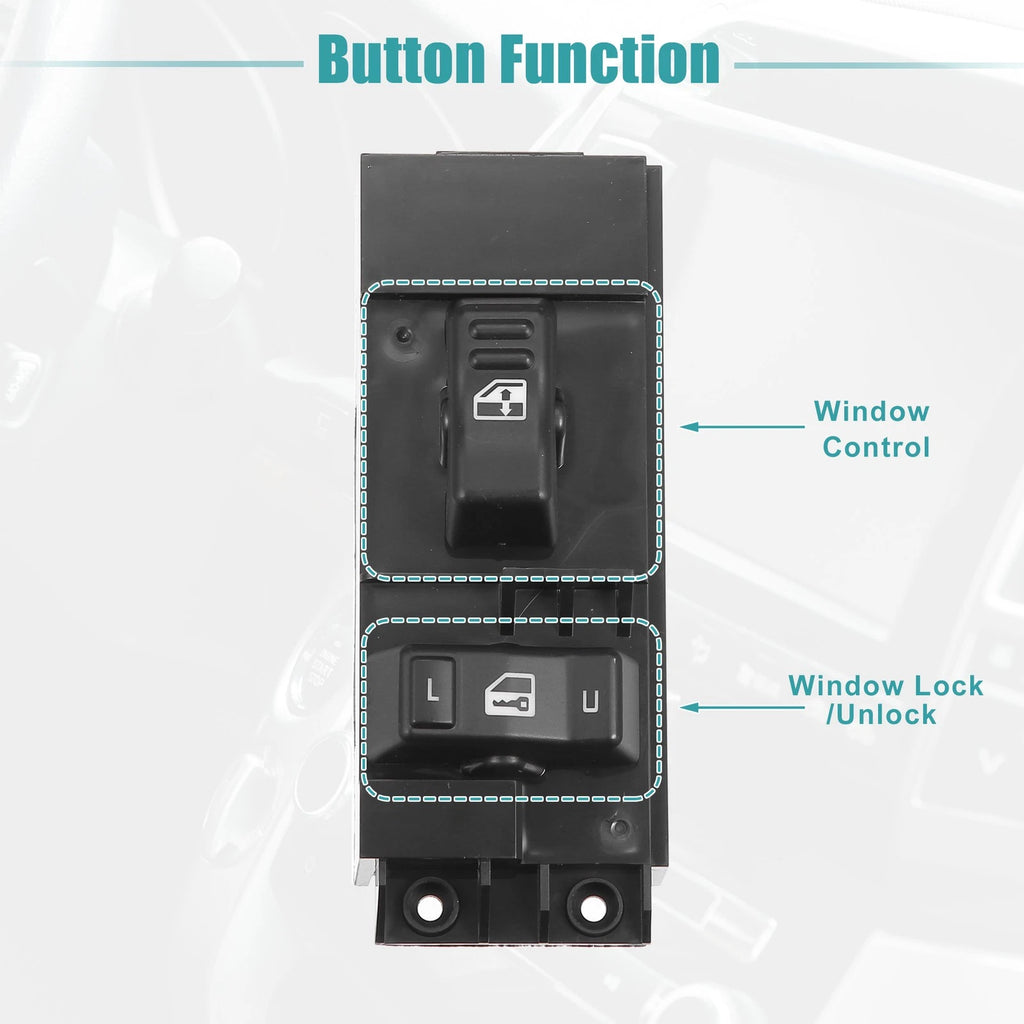 Power Window Switch for Chevy Silverado 1500 2500 (2000–2002)