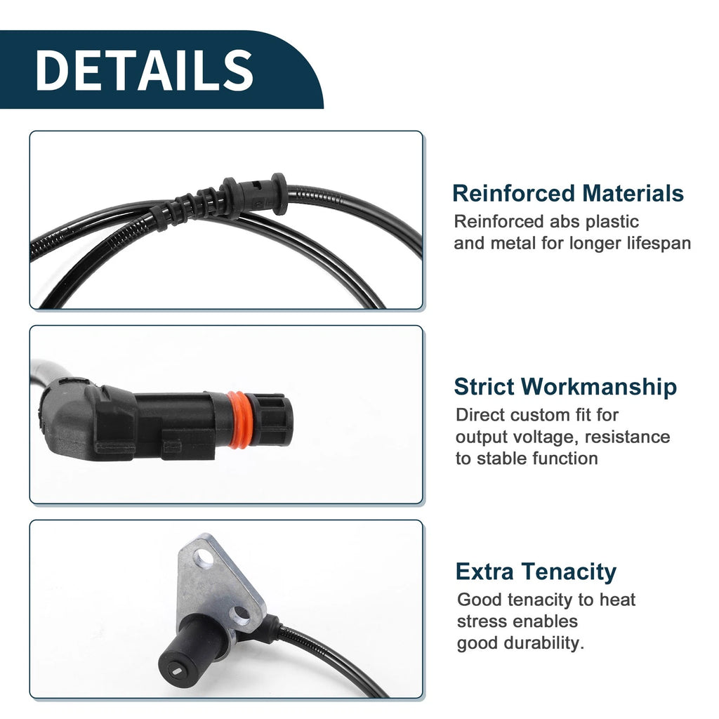 ABS Wheel Speed Sensor Replacement for Mercedes-Benz E420 Front (2003–2006)
