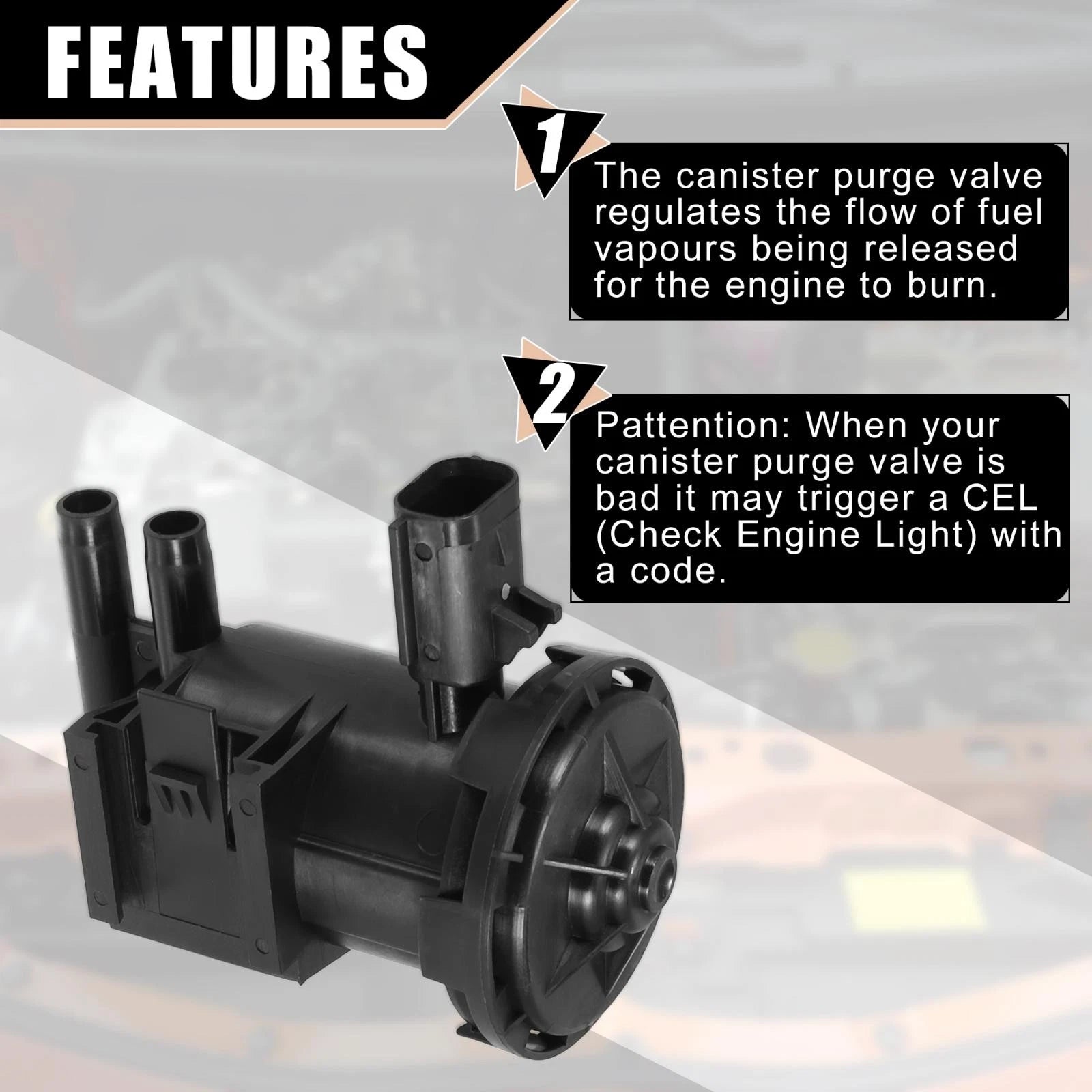 Vapor Canister Purge Valve Replacement for Chrysler PT Cruiser (2001–2010)
