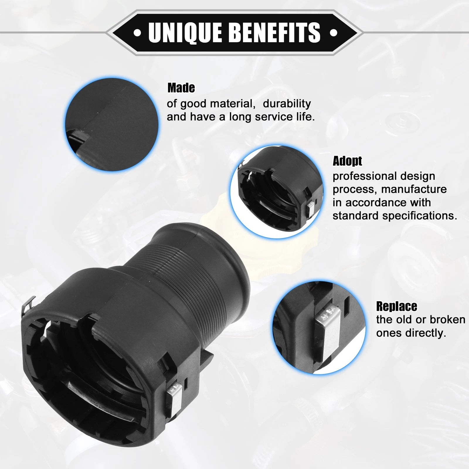 Radiator Connector Hose Replacement for Hyundai Tucson (2016–2021)
