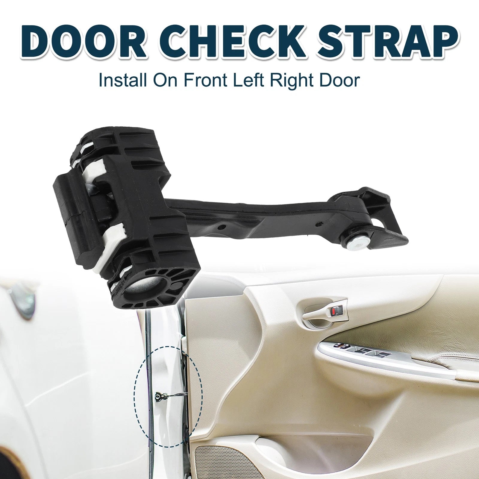 Door Check Strap Stopper Limiter Left for Audi A1 (2010–2018)