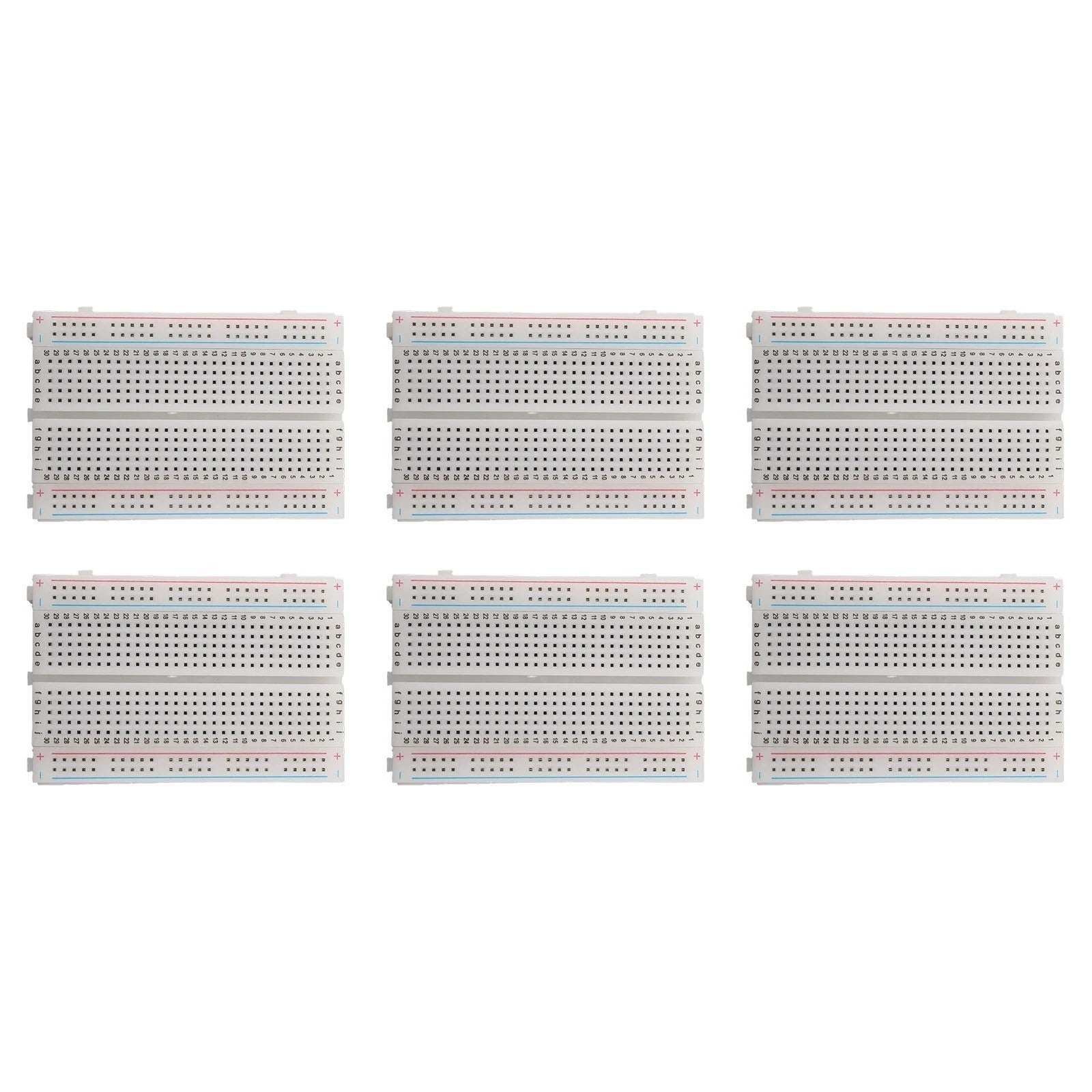 Breadboard Kit Set of 6 for Electronics Projects