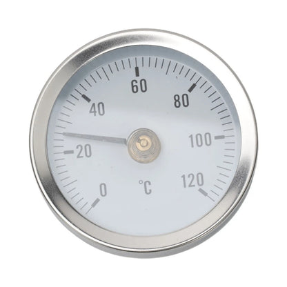Bimetal Spring Thermometer for Practical Pipe Applications