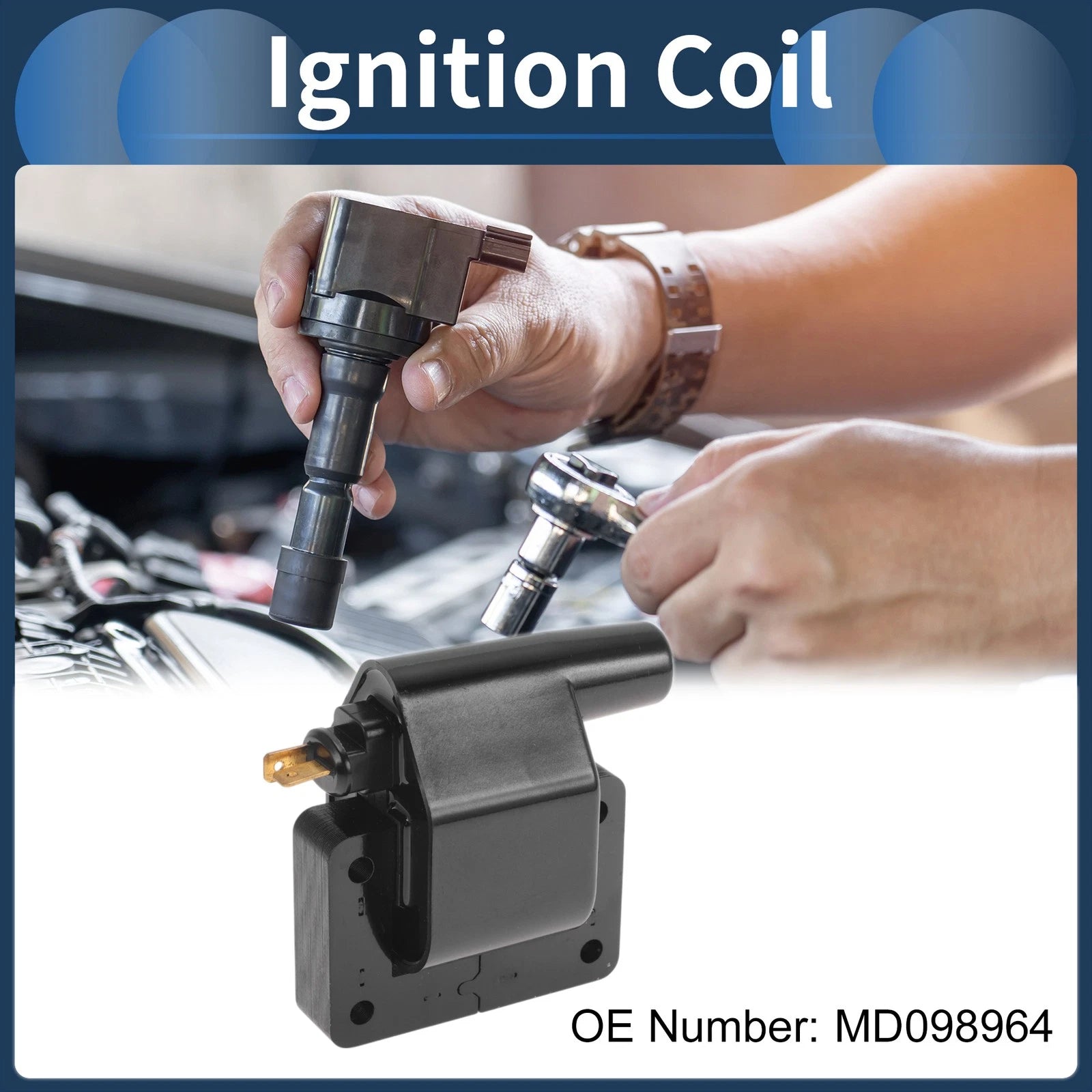 Ignition Coil Pack Replacement for Hyundai Pony (1985–1994)
