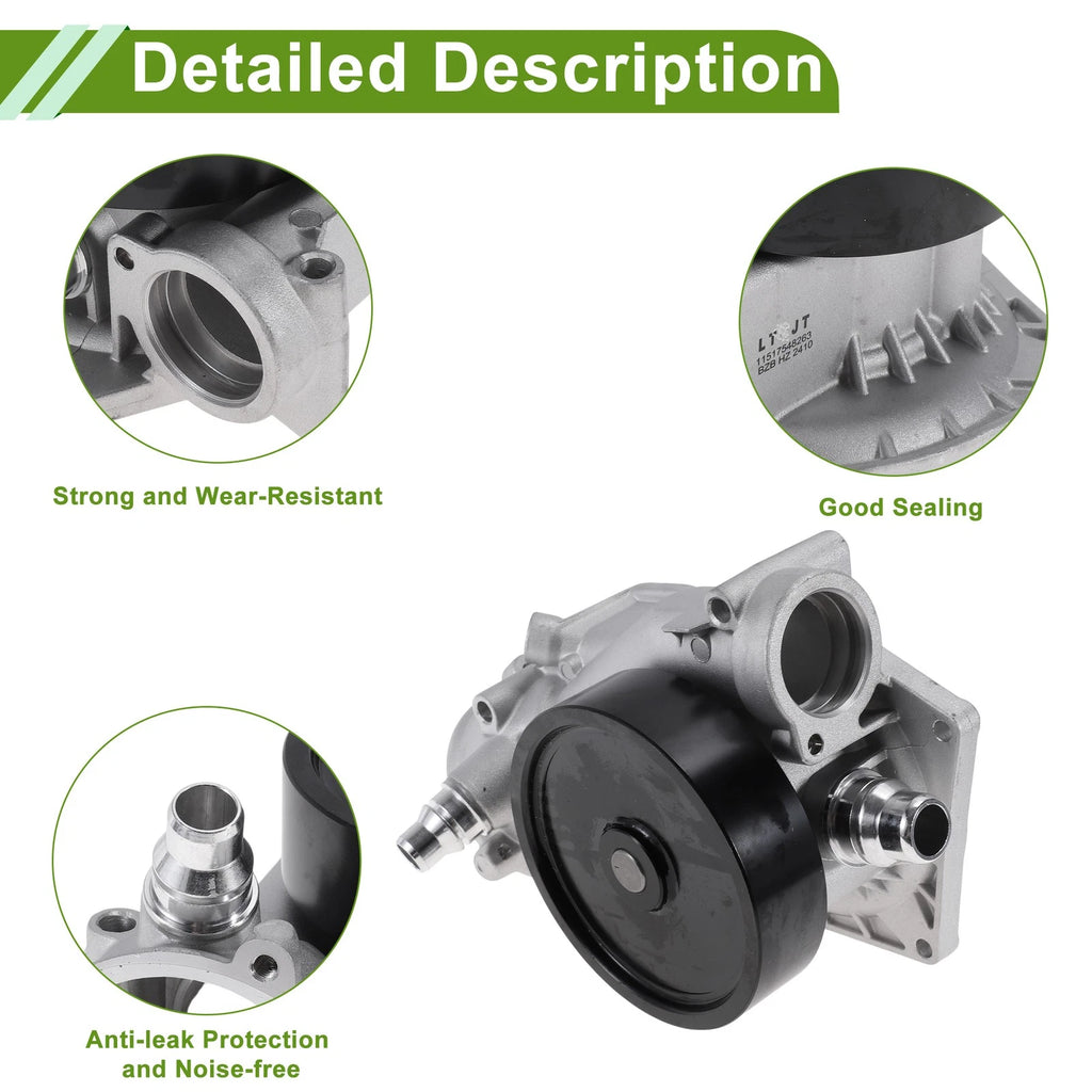 Engine Water Pump Replacement for BMW 550i F10 (2011–2016)
