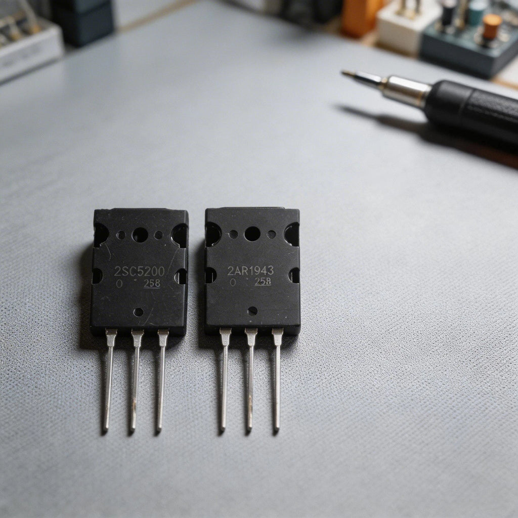 2X Matched Transistors 2SA1943 2SC5200 for Audio Circuits