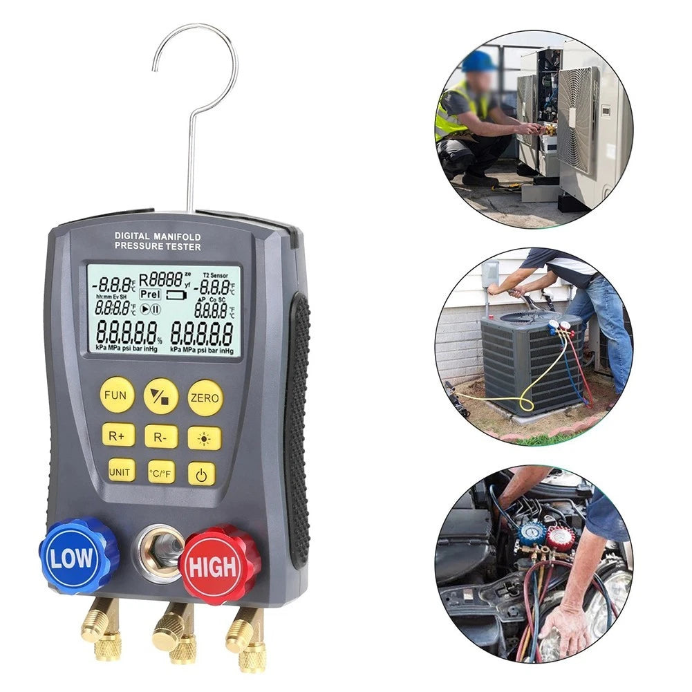 DY517 Refrigeration Pressure Tester with Vacuum Measurement