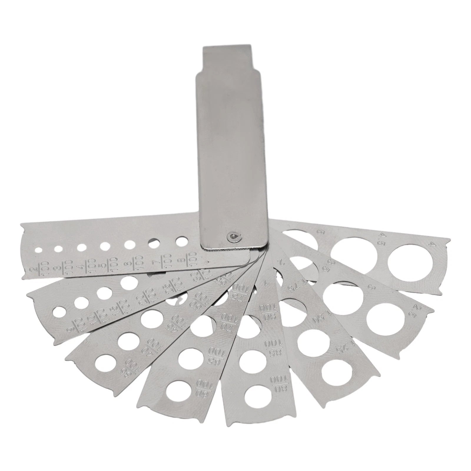 Jewelry Measuring Tool - Compact & Foldable, Stainless Steel