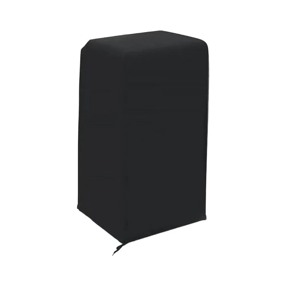 Black Portable AC Dust Cover for Universal Use (210D Oxford Cloth)