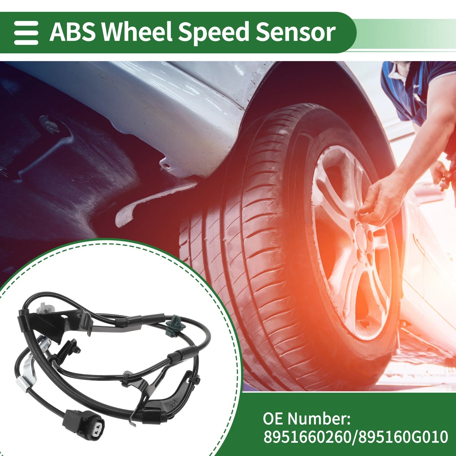 ABS Wheel Speed Sensor Replacement for Toyota 4Runner (2010–2021)