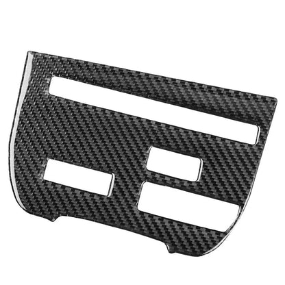 Central Console CD Panel Cover Trim for Nissan GTR R35 (2008–2016) Carbon Black RHD