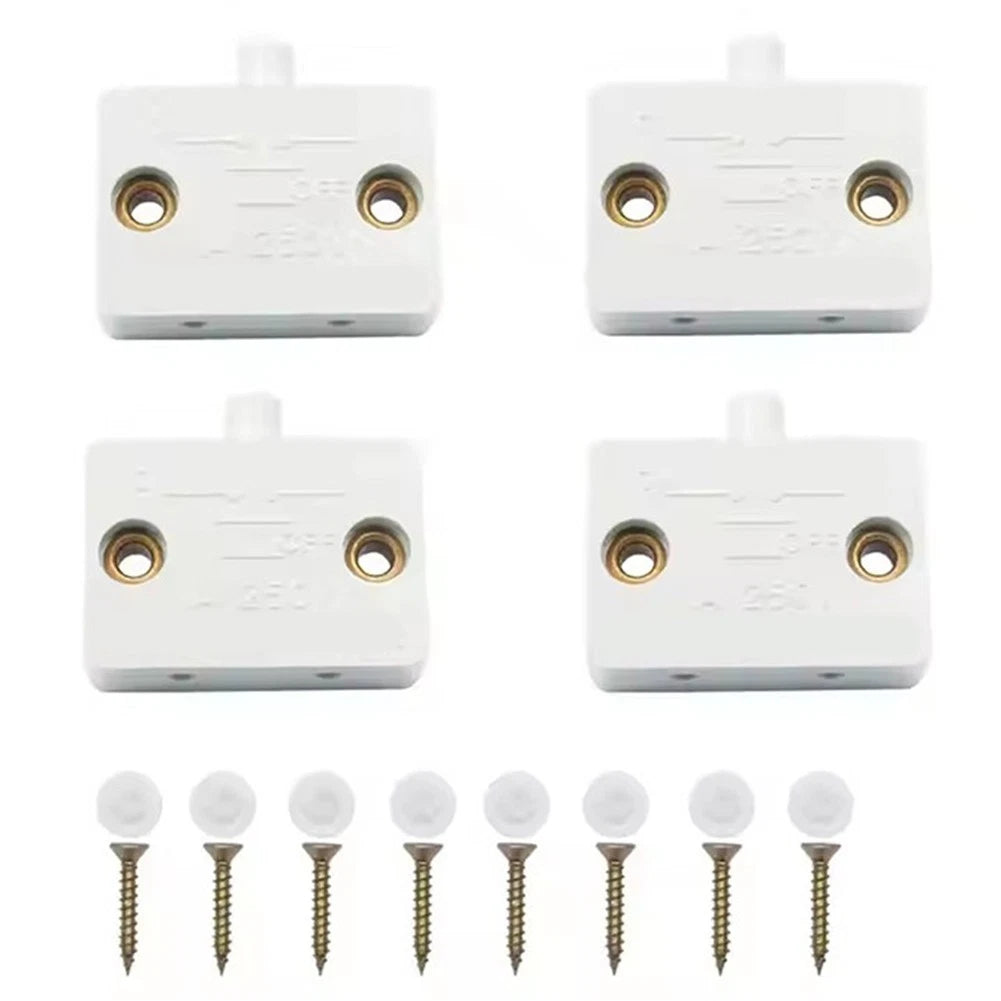 8 Pack LED Light Switch for Closet Doors (Includes Screws)