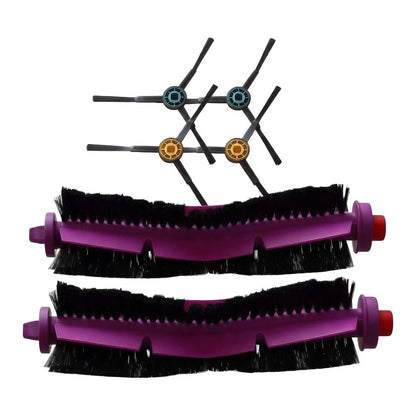 Set of 4 Vacuum Brushes for Home Daily Cleaning Robot