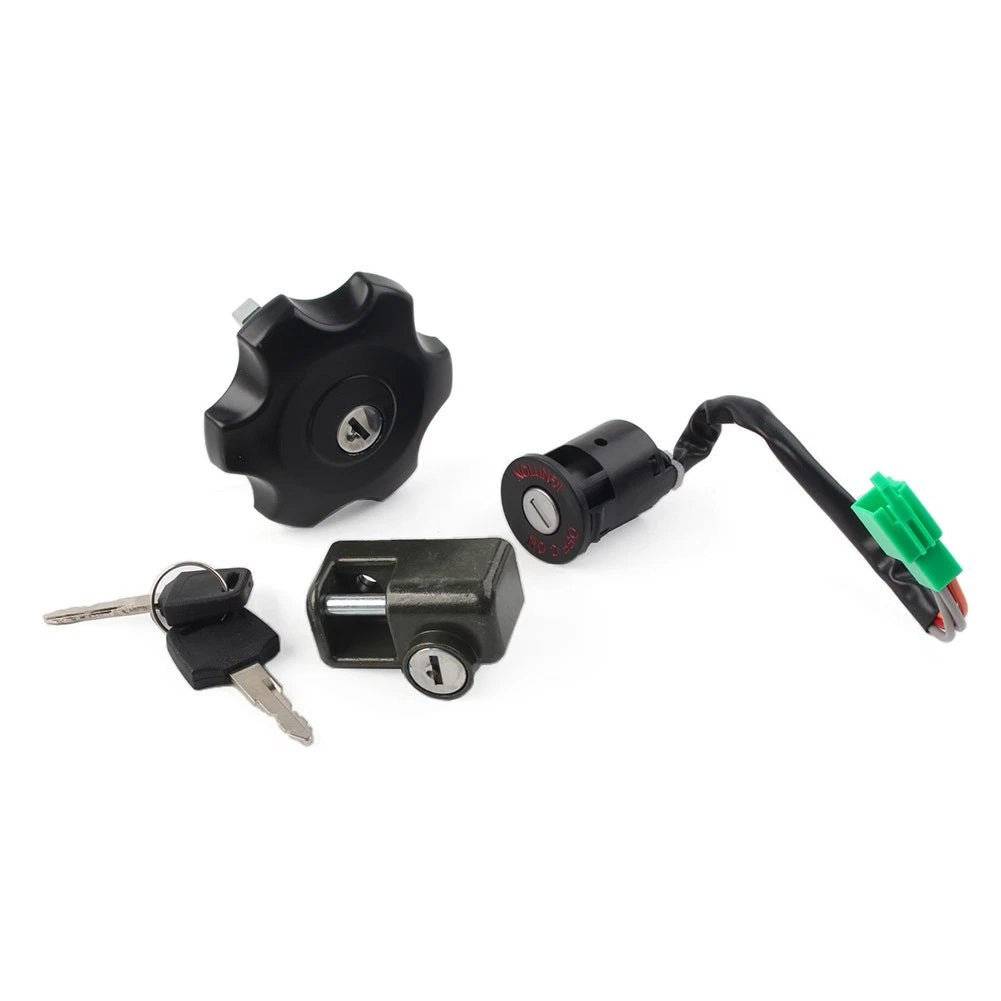 Ignition Key Switch Gas Cap Lock Set for Suzuki DRZ400SM (2005–2022)