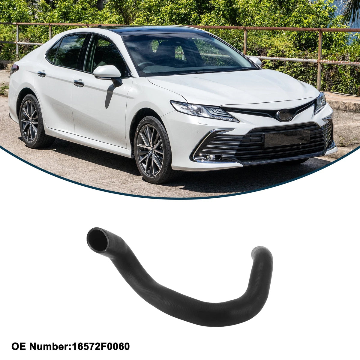 Radiator Hose for Toyota Camry (2018–2023) No. 16572F0060 Lower