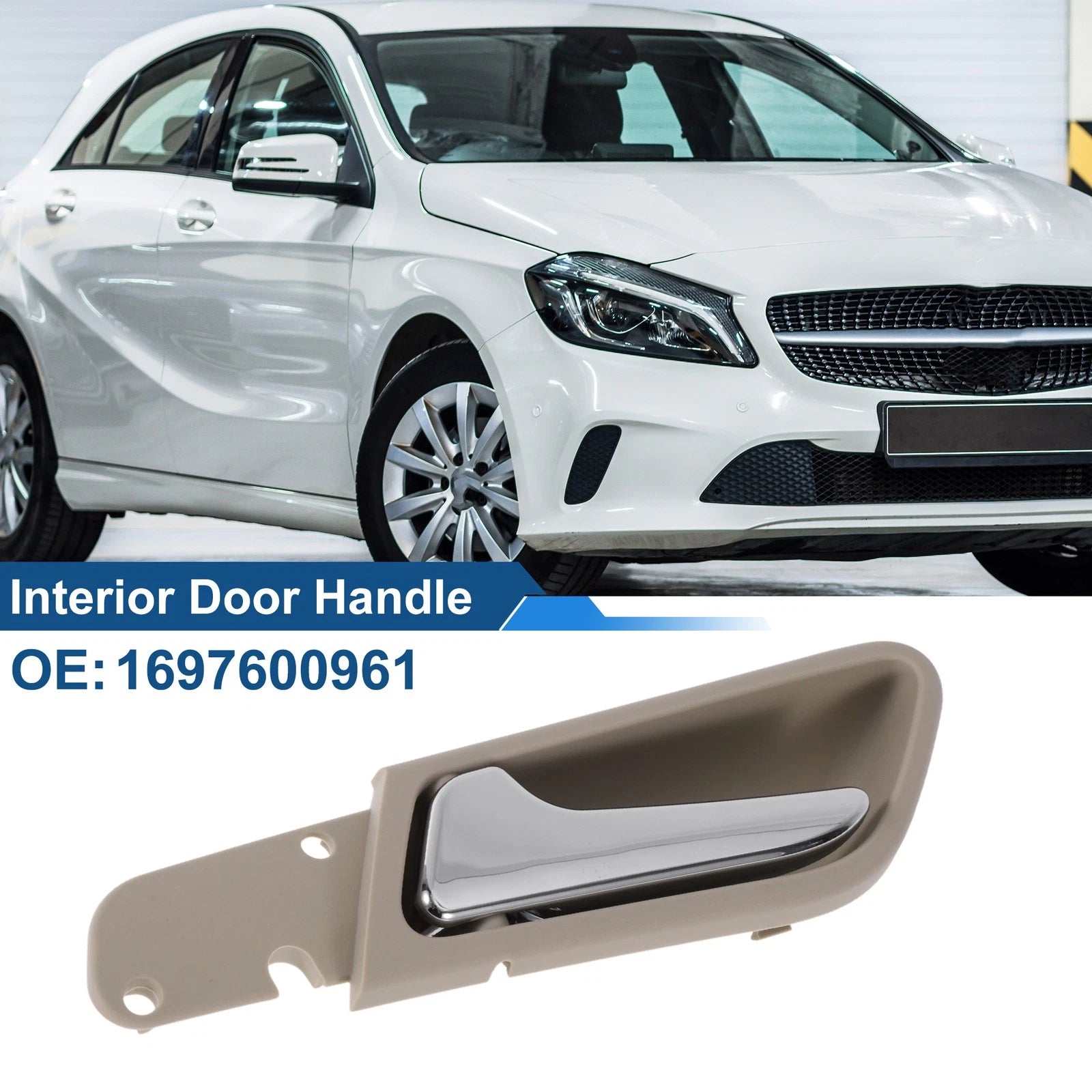 Front Passenger Side Interior Door Handle Replacement for Mercedes-Benz A180 (2013–2018)