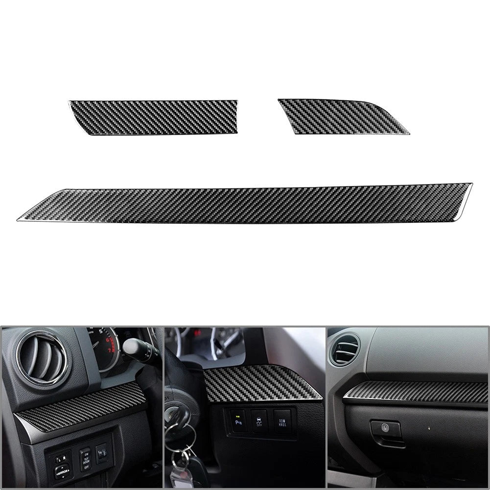 Dashboard Cover Trim for Toyota Tundra (2014–2021) LHD Black