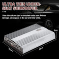 3200W 4 Channel Car Amplifier for Universal Vehicles (2 to 4 Ω)