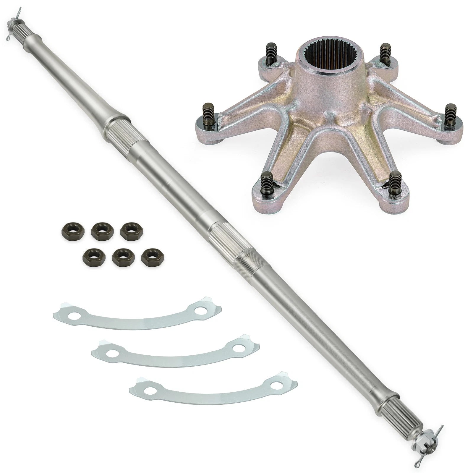 Rear Axle Kit for Yamaha Tri Z 250 YTZ250 (1985–1986) Banshee 350 YFZ350 (1989–2006)
