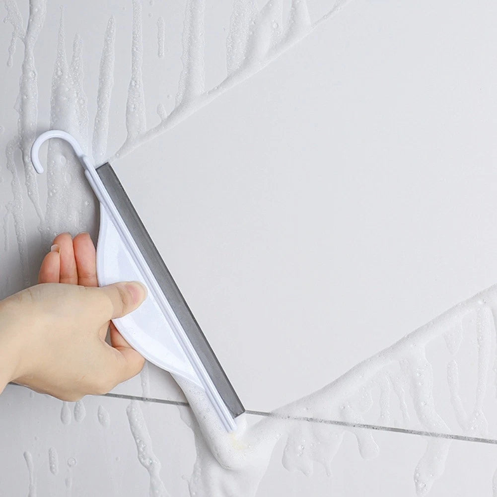 Silicone Squeegee for Glass Cleaning (Portable, 19x7x4 cm)
