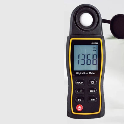 Precision Digital Lux Meter SW-582 for Light Intensity Testing (0 to 199999 Lux)