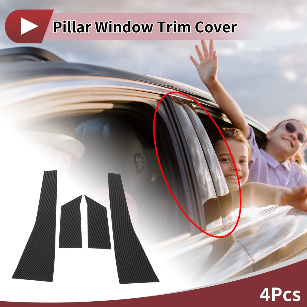 Door Pillar Window Trim for Toyota Wish 2003–2009 Front Rear Left Right
