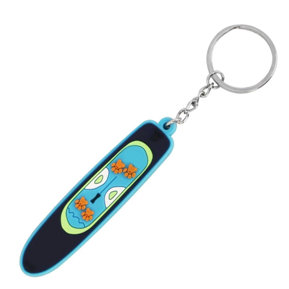 Multicolor Soft Rubber Key Lock for Paddle Board Accessories
