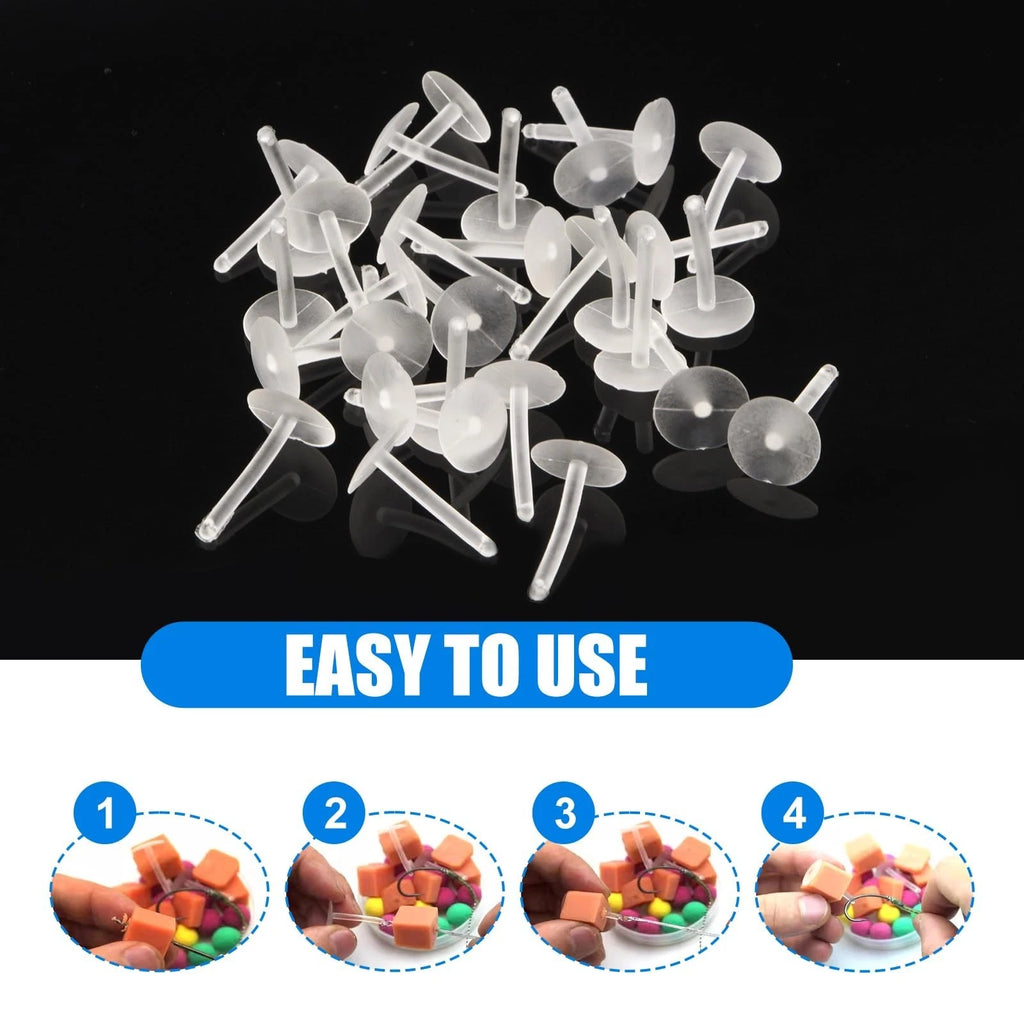 Buoyant Bait Stops for Fishing (Floatable Material, Lightweight)