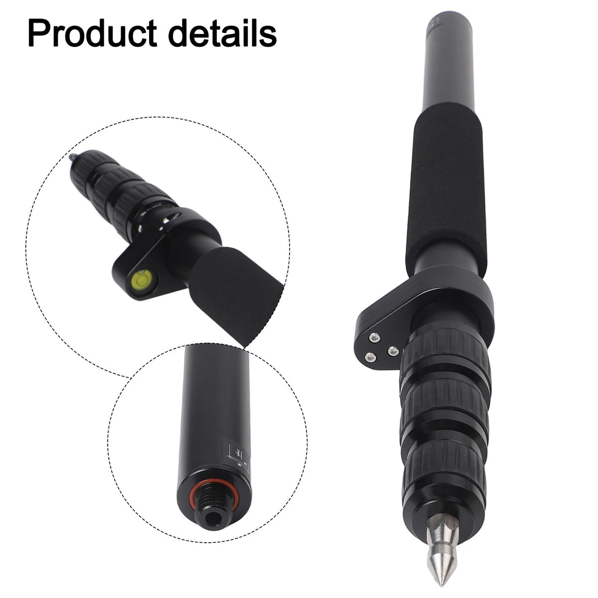 21/24/27/30mm Rod Diameter Centering Rod for Portable GPS RTK Pole