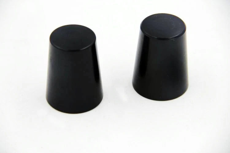 Grip Black Handle Bar Ends for Honda CBR (1993–2007)