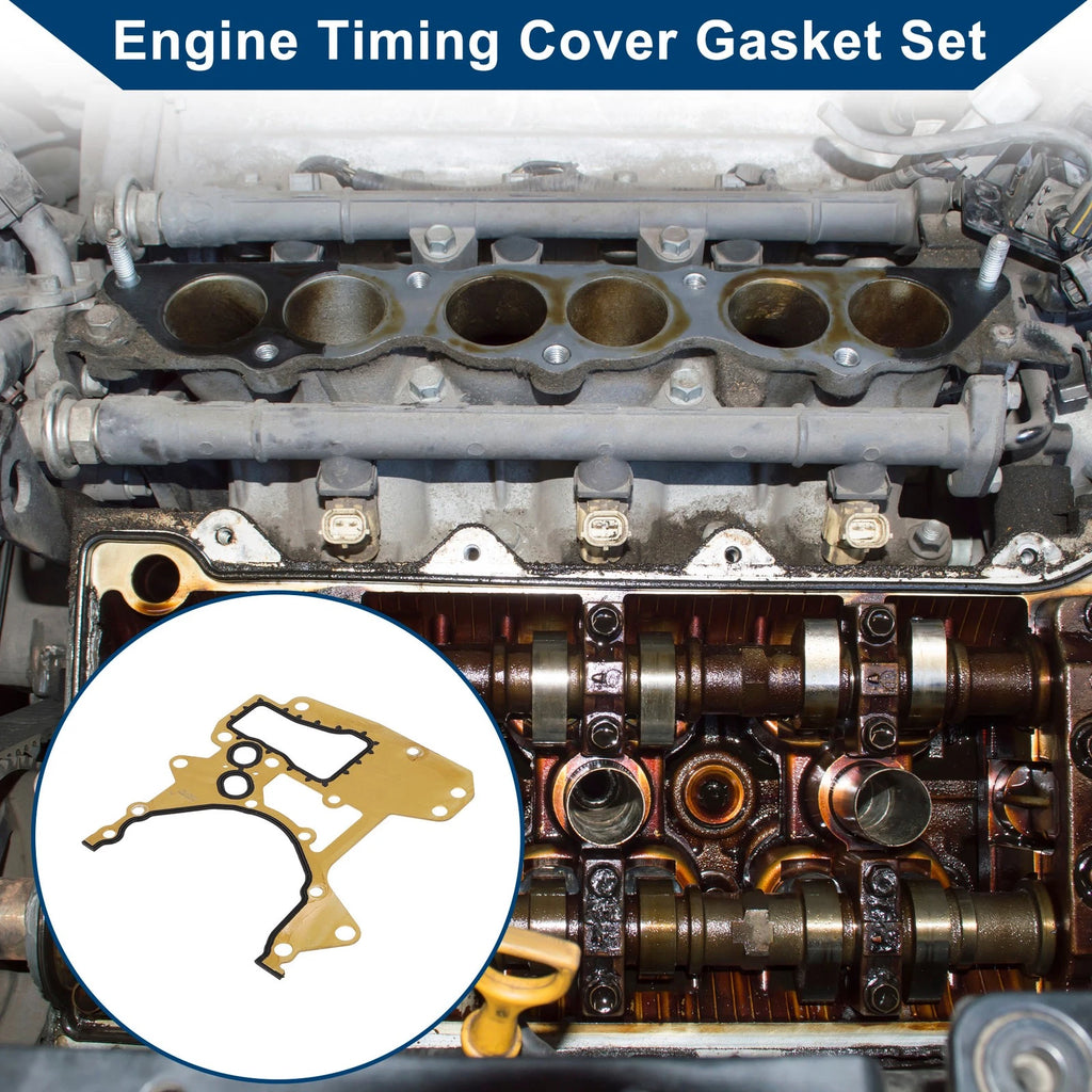 Engine Timing Cover Gasket Set Replacement for Chevrolet Sonic 1.8L (2012–2018)
