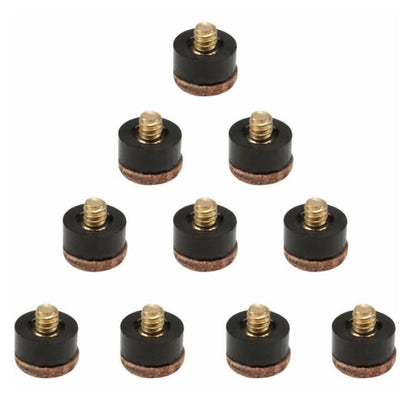 Set of 5 Billiards Tip Head Accessories for Pool Snooker